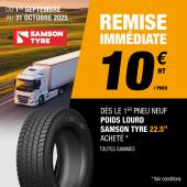 promo pneu samson tyre